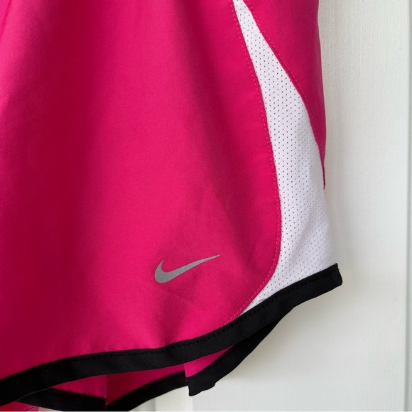 •Nike• Bright Pink Running Shorts with Briefs - Size Medium - Picture 3 of 10